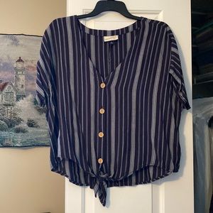 Universal Thread Cropped Blouse